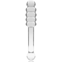 Nebula Series By Ibiza - Modèle 20 Gode En Verre Borosilicate Clair 20.5 Cm -O- 3 Cm